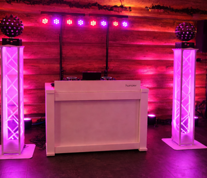 DJ John Valk 4x led-uplights