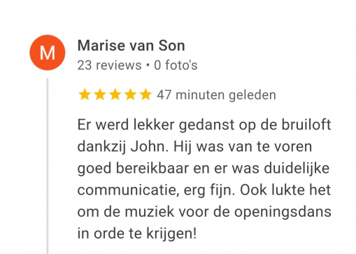 DJ John Valk drive-in show recensie